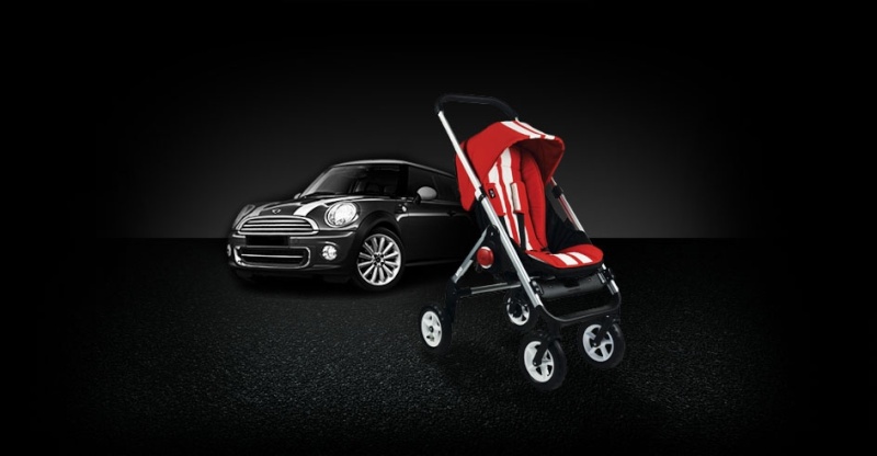 poussette pour mini cooper