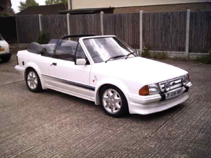 Ford escort rs turbo cabriolet sale #1