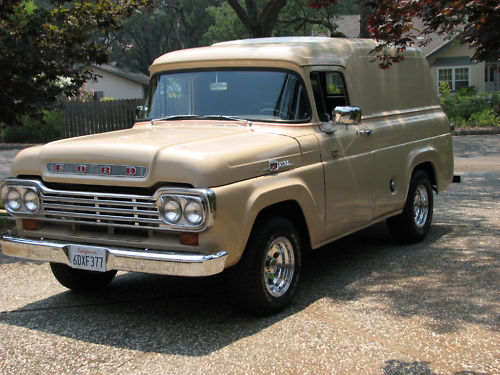 1960 Ford f100 panel truck for sale #3